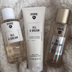 🚫SOLD🚫 VS PINK All A Dream bundle